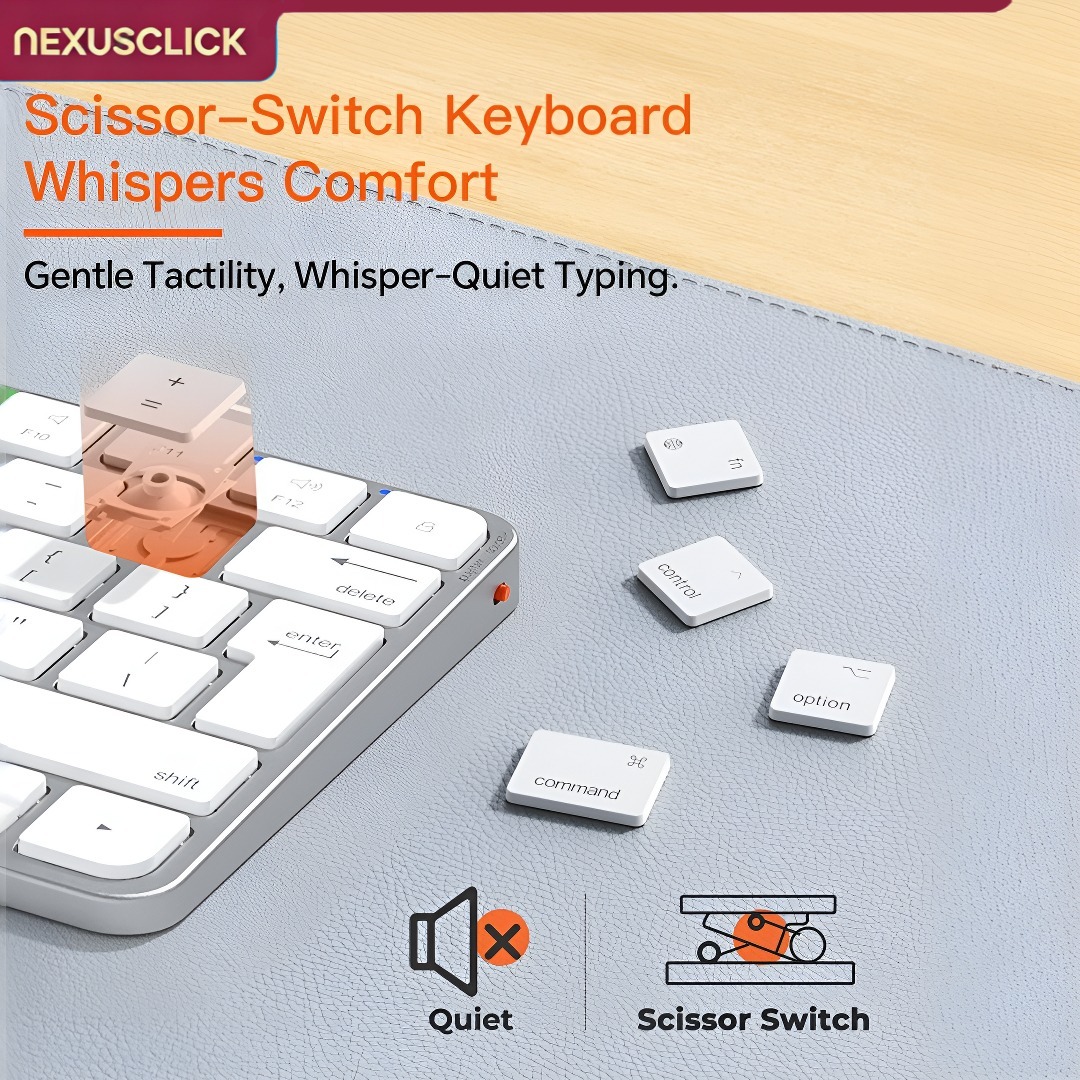 เน็กซัสคลิก คอมโบคีย์บอร์ดไร้ส - Gaming Keyboard That Is Quiet บทวิจารณ์และราคา