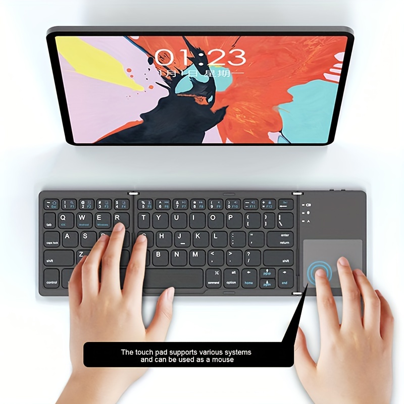 MRSVI คีย์บอร์ดบลูทูธแบบพับได้ - Gaming Keyboard Budget บทวิจารณ์และราคา