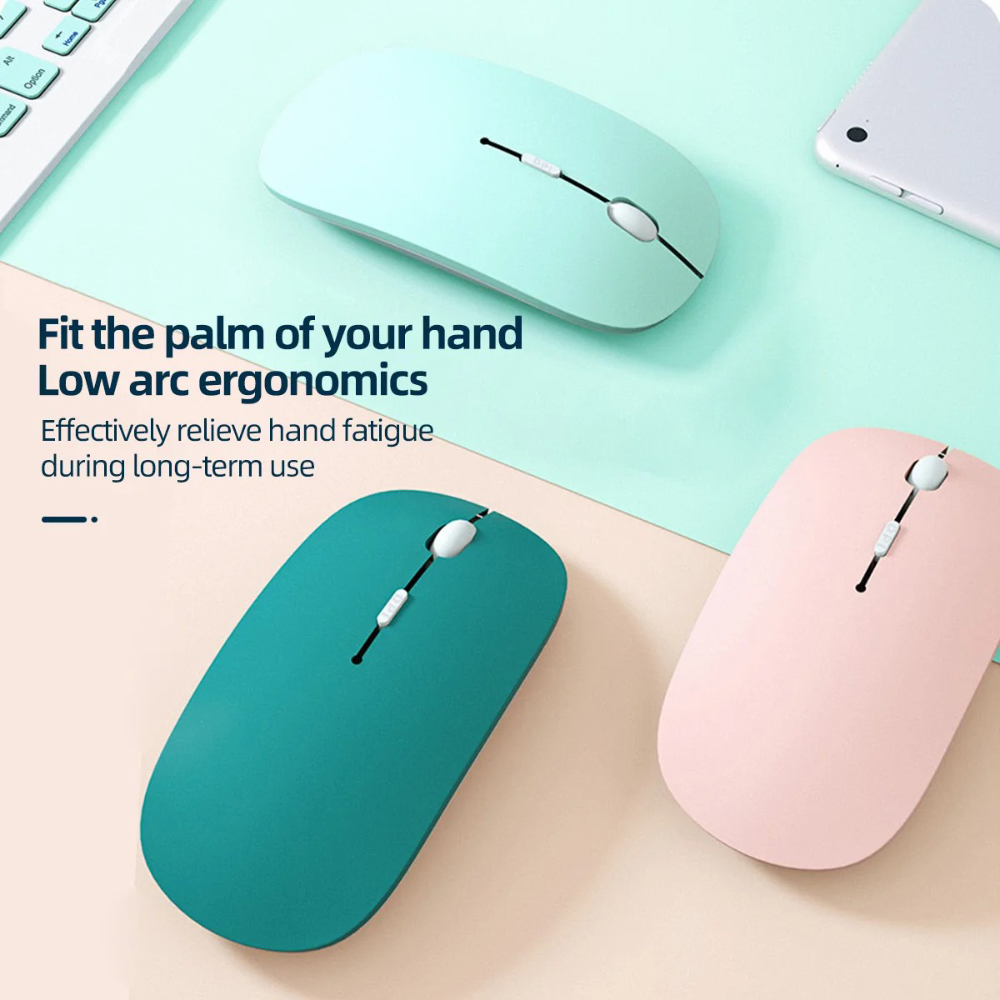 เมาส์บลูทูธแบบเงียบเมาส์ไร้สาย - Gaming Keyboard Mouse Wireless บทวิจารณ์และราคา