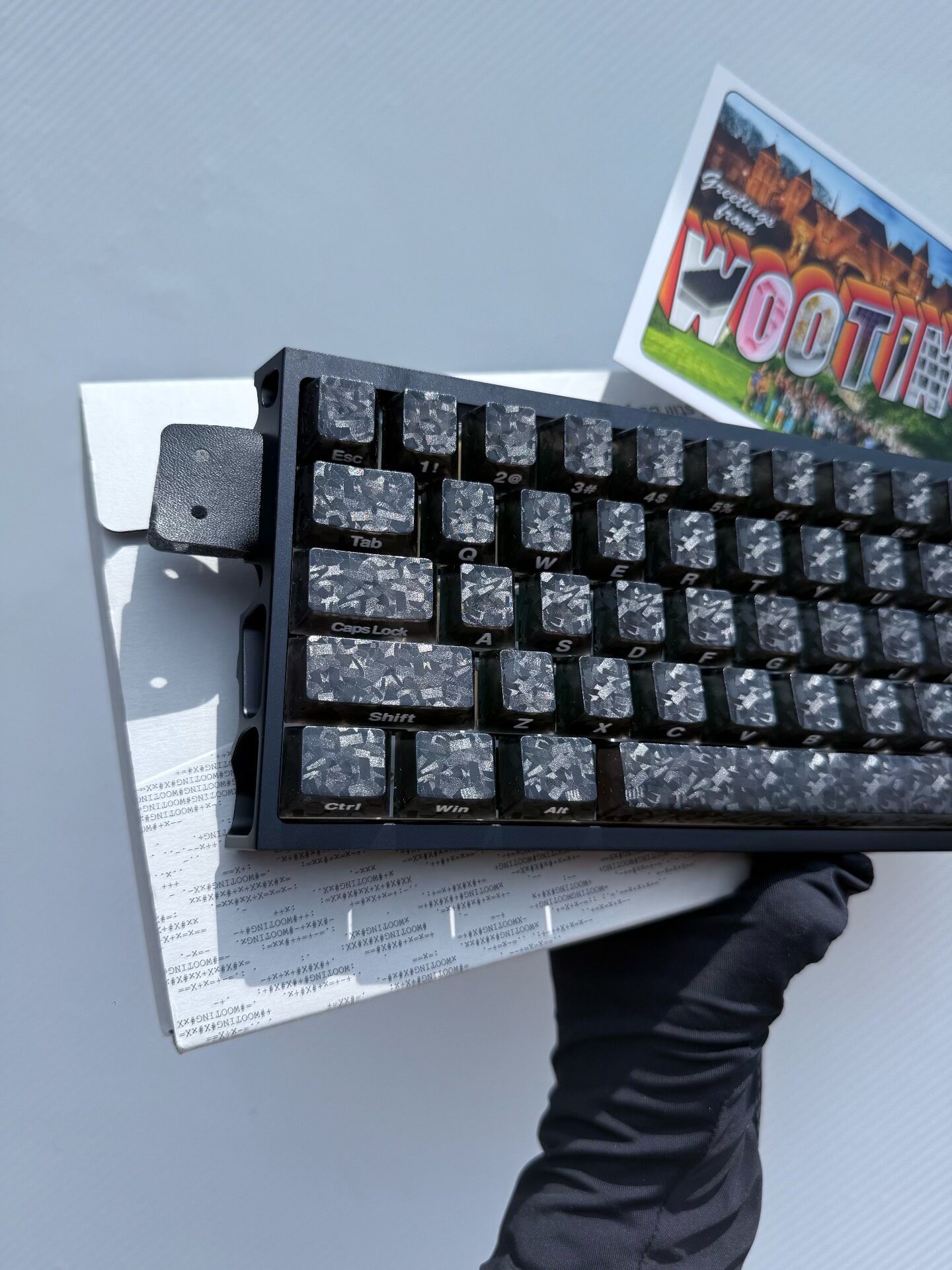 สายคีย์บอร์ดแบบกำหนดเอง HE รุ่ - Gaming Keyboard Budget บทวิจารณ์และราคา