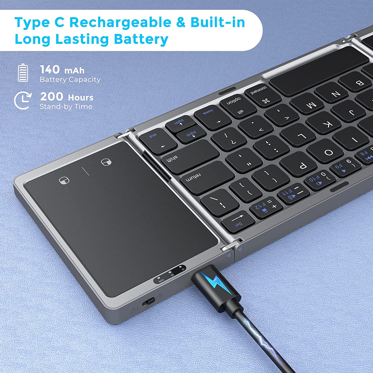 Seenda คีย์บอร์ดไร้สายบลูทูธแบ - Gaming Keyboard Budget บทวิจารณ์และราคา