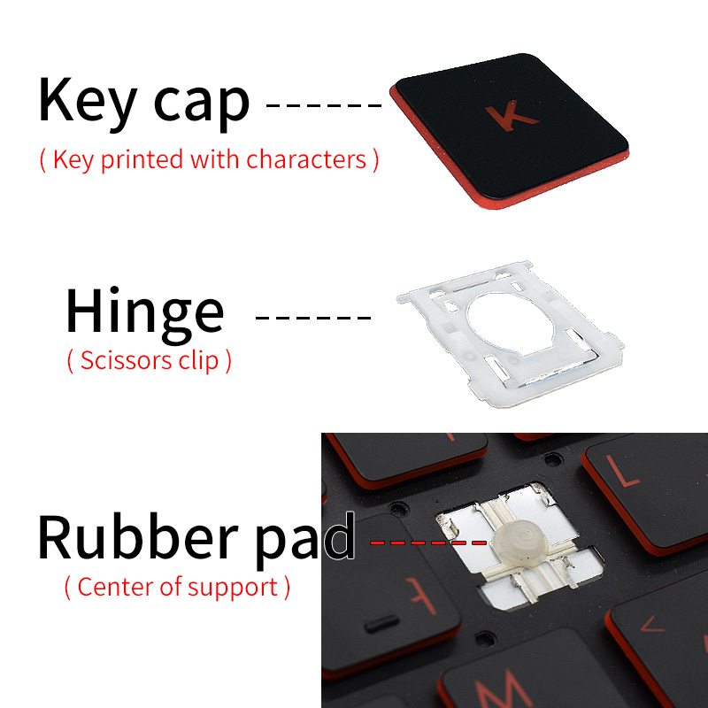 ฝาครอบปุ่มกดและบานพับสำหรับเปล - Gaming Keyboard E Yooso บทวิจารณ์และราคา