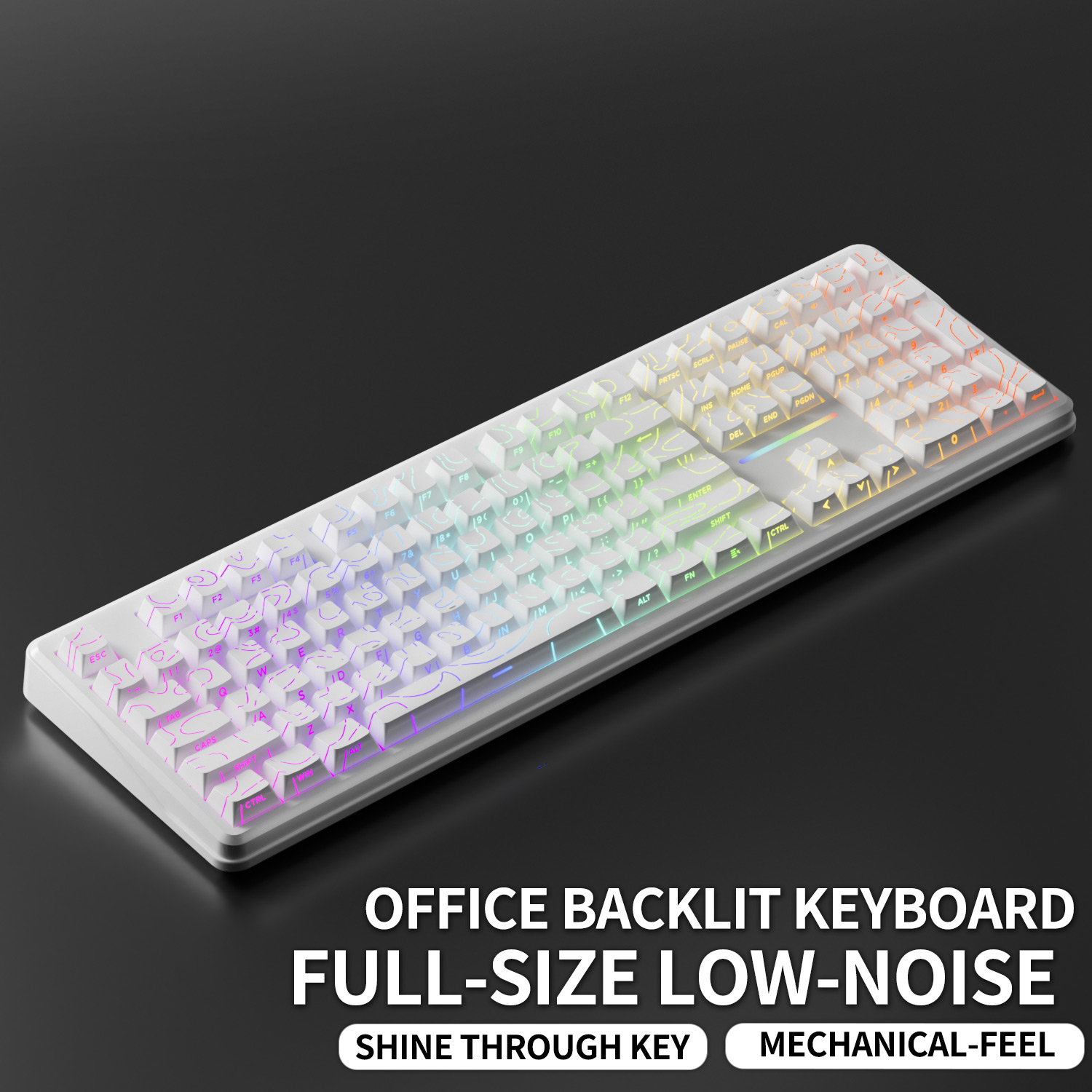 คีย์บอร์ด V108 Pro แบบมีสายและ - Gaming Keyboard No Noise บทวิจารณ์และราคา
